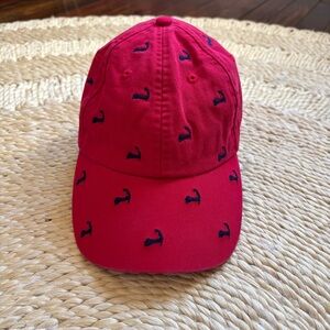 Cuffy’s Red Baseball Cap
